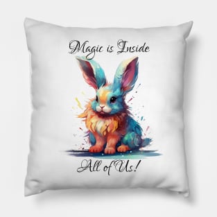 Magic Bunny 1 Pillow