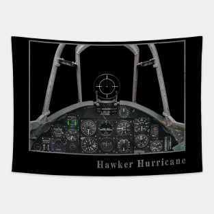 Cockpit Instruments Hurricane fighter aircraft WW2 Tapestry