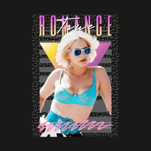 True Romance 80s Retro Aesthetic Fan Art T-Shirt