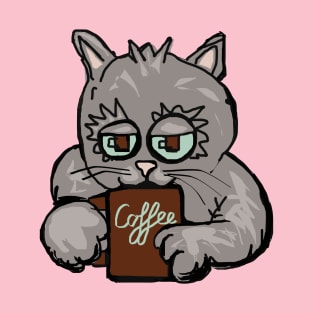 coffee cat T-Shirt