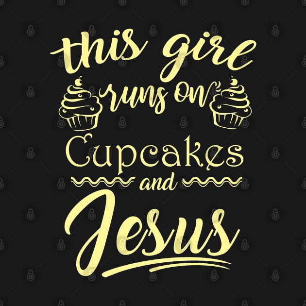 Christian Gift Print Know Cupcakes And Jesus Religious God Product by Linco