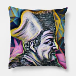 Lorenzo Valla Portrait | Lorenzo Valla Artwork 10 Pillow