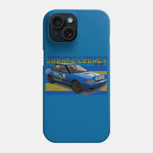 Subaru Legacy BC RS Phone Case by PjesusArt