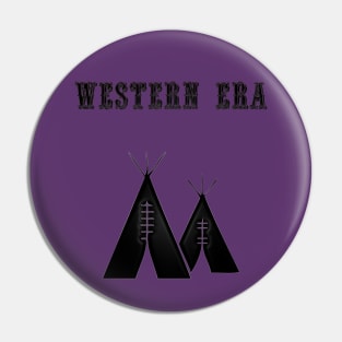 Western Era - Indian Teepee Pin