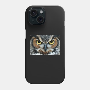 Owl Face Eyes Phone Case