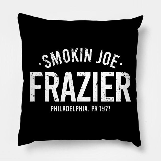 Smokin Joe Frazier Pillow by Europhia