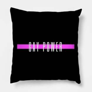 Gay power Pillow