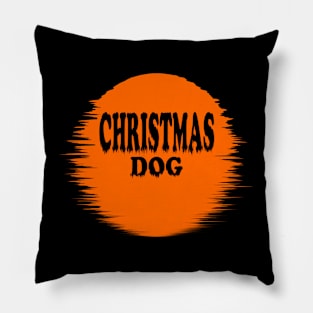 christmas dog Pillow