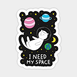 I need my space cat design. Magnet