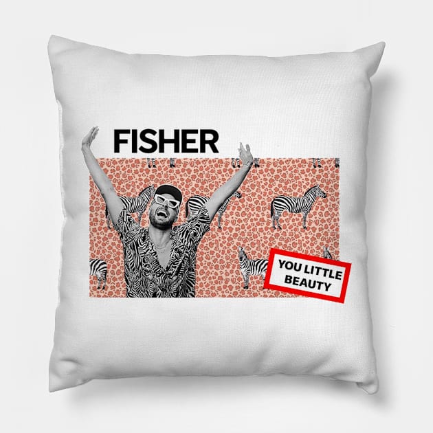 FISHER Pillow by TripoffGeloEDM