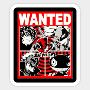 Persona 5 Stickers And Megami Tensei Fan Art Teepublic