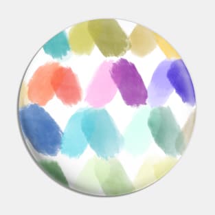 Watercolor paint brush pattern Pin