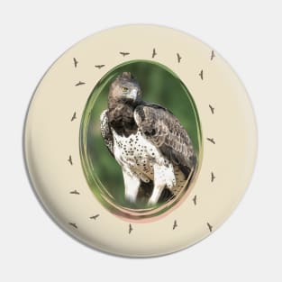 Martial Eagle - Eagle - Bird of prey - Africa Pin