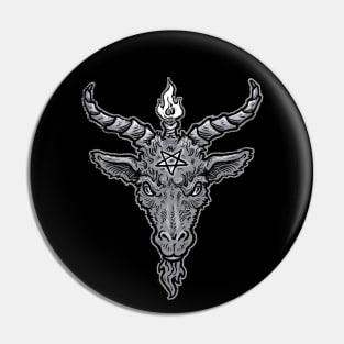 The Noble Baphomet, Humanism With Horns Pin