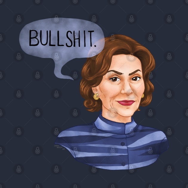 Emily Gilmore BS! by SarahWrightArt