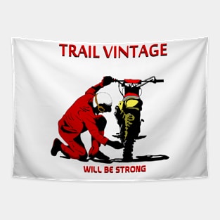 vintage trile Tapestry