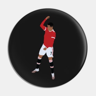 Cristiano Ronaldo 7 Man United Return Pin