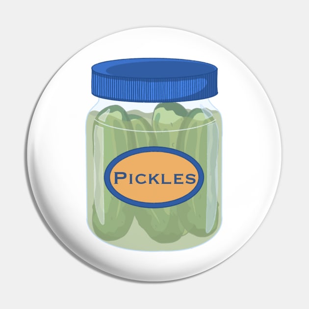 Pickle Jar Pin by Lucca's Factory