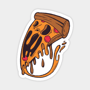 Horror Slice of Pizza Magnet