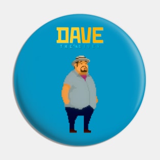 DAVE the diver Fan Art Pin
