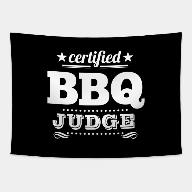 BBQ Judge Tapestry by Dellan