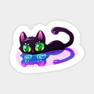 Cat with hypnosis eyes Magnet