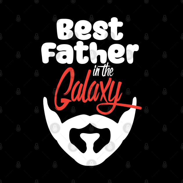 Best Father in the Galaxy-black by penasavior