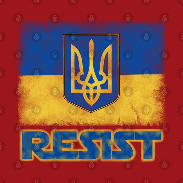 Ukraine RESIST by DistractedGeek