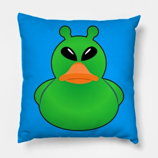 Alien Rubber Duck Pillow