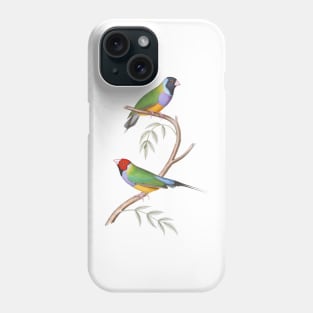 Gouldian Finch Endangered Bird Australian Phone Case