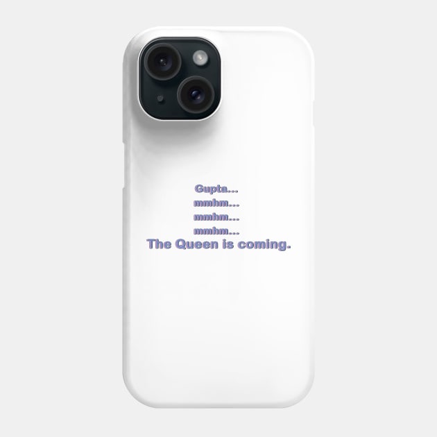 The Princess Diaries The Queen is Coming Phone Case by baranskini