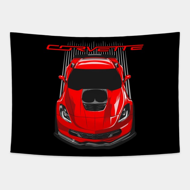 Corvette C7 Z06 - Red Tapestry by V8social