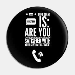 Customer Service Pin