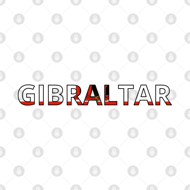 Drapeau Gibraltar by Pixelforma