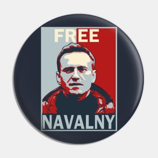 Free Navalny Pin