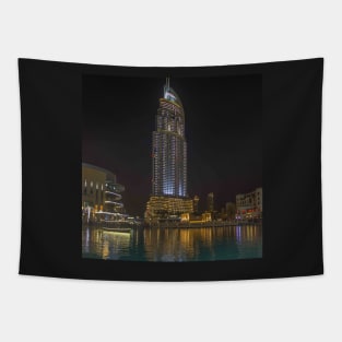 DUBAI NIGHTSCAPE Tapestry