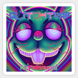 glitch trap head Sticker by WaterField