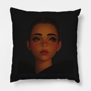 Girl from the eighties Pillow