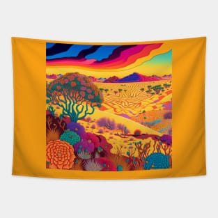 Colorful Landscape Desert Tapestry