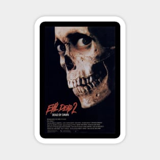 Classic Horror Movie Poster - Evil Dead 2 Magnet