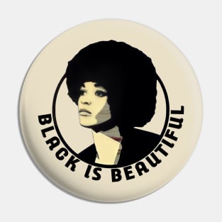 Black panther party t-shirt Pin