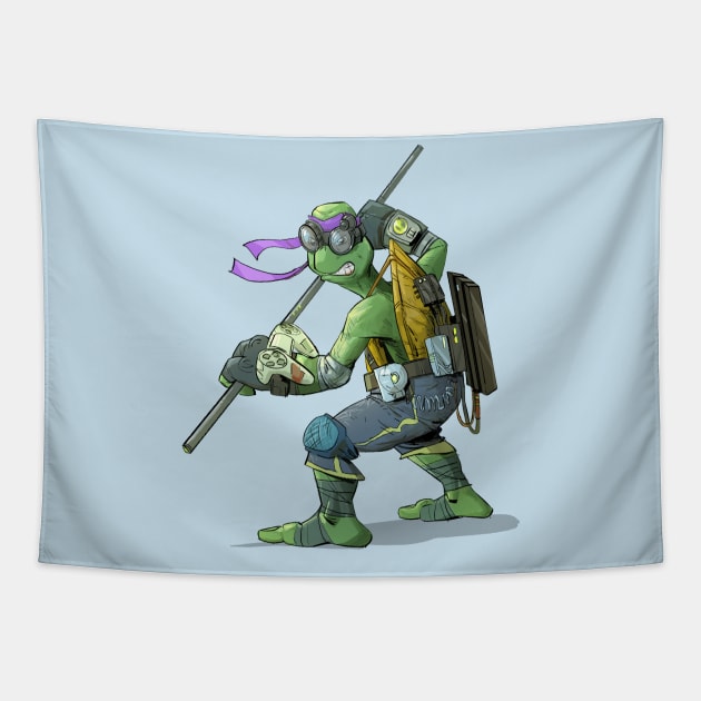 TMNT Donnie Tapestry by markodjeska