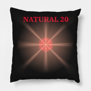 Natural 20 Pillow