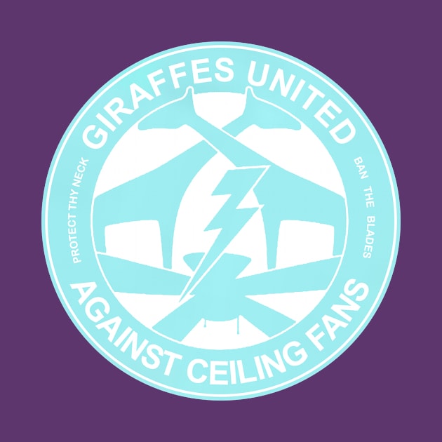 Giraffes United Against Celling Fans by antyadita