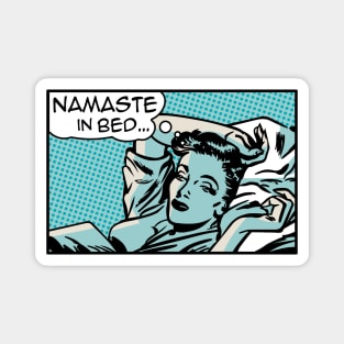 Namaste In Bed Magnet