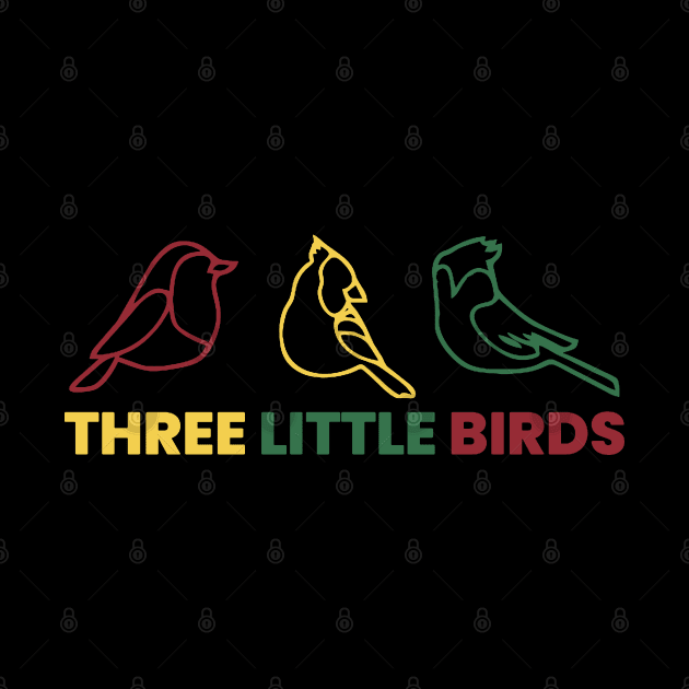 Three Little Birds by TikaNysden