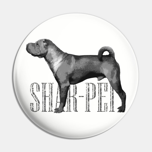 Shar-Pei Pin by Nartissima