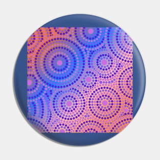 Awesome Aboriginal Dot Art Pin