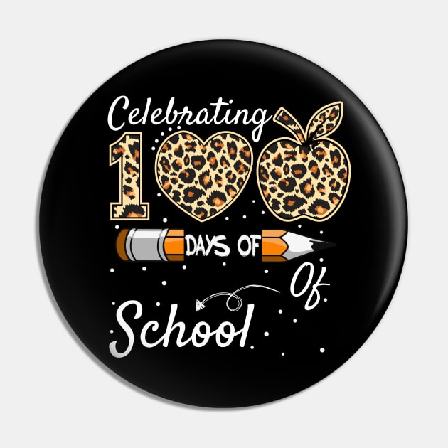 Colorful 100th Day Of School Pin by Yourfavshop600