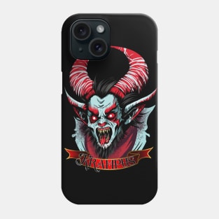 Krampus Banner Phone Case